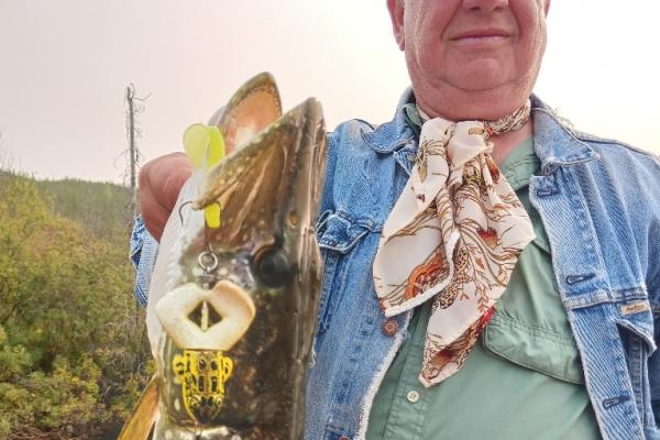 Csuka és a béka csali amire rákapott